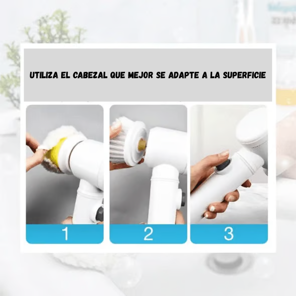 Cepillo Electrico multi uso